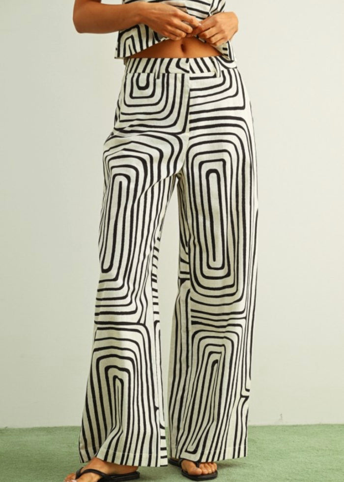 OFF THE GRID WIDE LEG TROUSERS