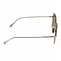 DIFF EYEWEAR HARLOWE - GOLD BRILLIANT GOLD MIRROR SUNGLASSES