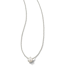 KENDRA SCOTT ASHTON PEARL PENDENT NECKLACE WHITE PEARL