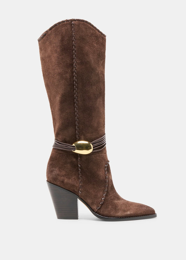 DOLCE VITA JODY BOOTS DARK BROWN SUEDE