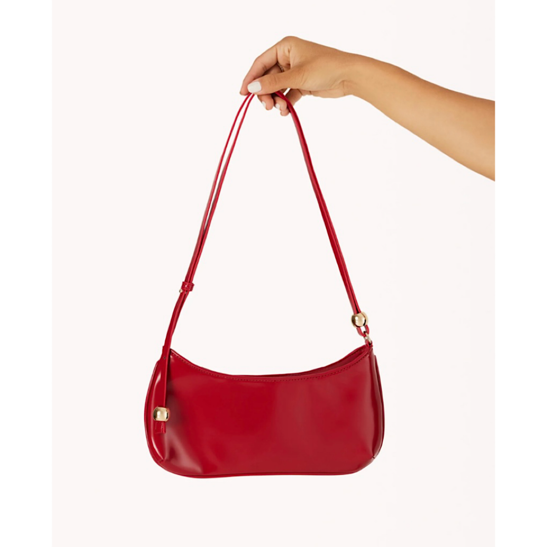 BILLINI ROSABELLE SHOULDER BAG - STRAWBERRY SHINE