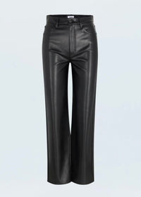 PISTOLA CASSIE SUPER HIGH RISE STRAIGHT PANT - ONYX