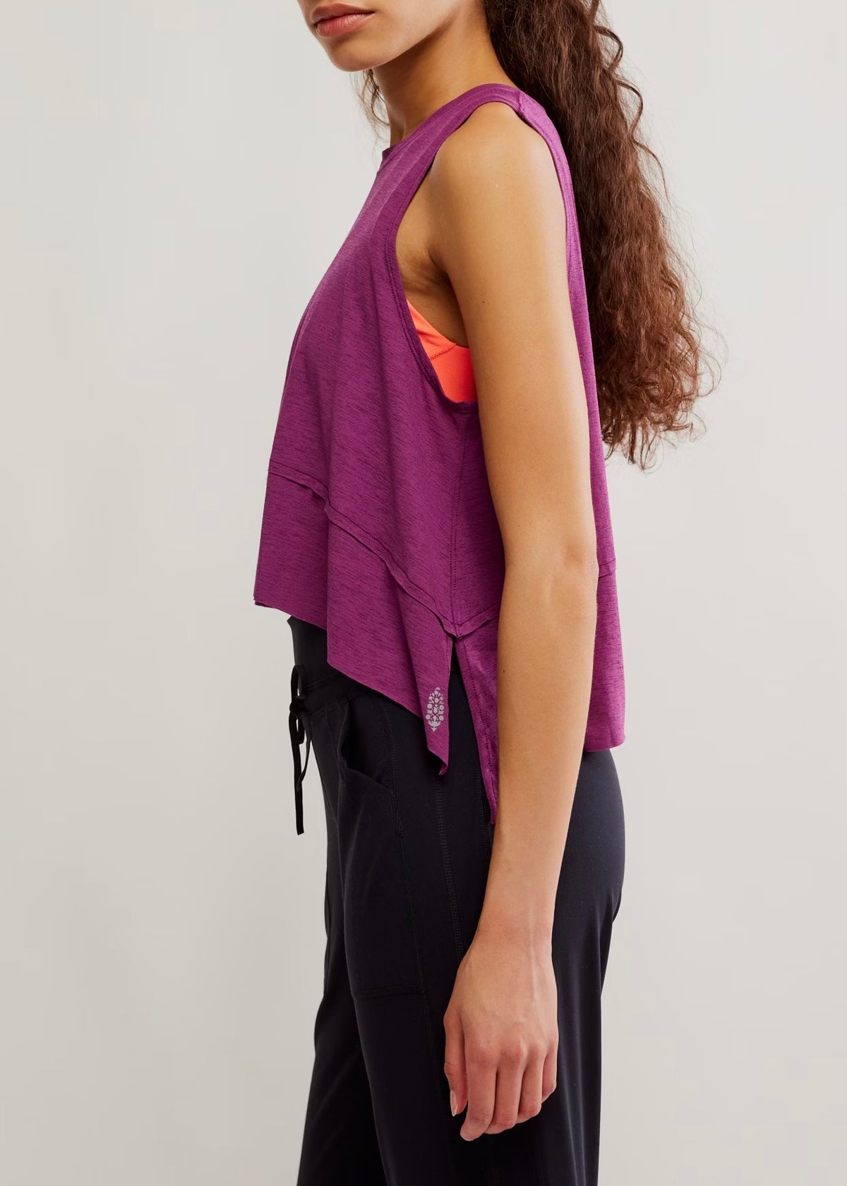 FREE PEOPLE MOVEMENT TEMPO TANK - DEEP MULBERRY