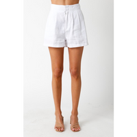 THE JOLIE LINEN SHORTS