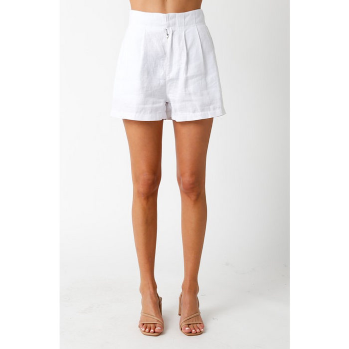 THE JOLIE LINEN SHORTS