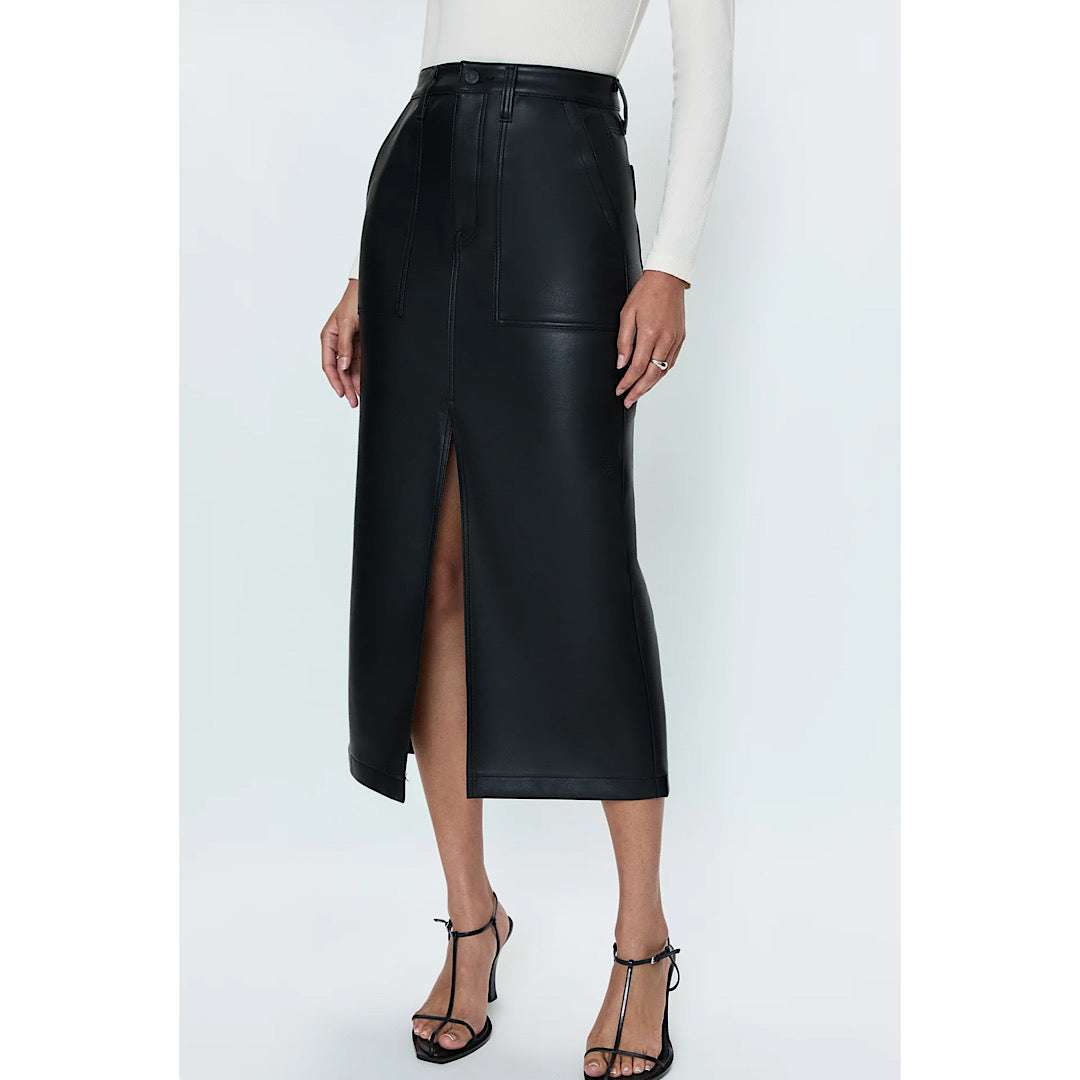 PISTOLA ALICE MIDI SKIRT - SLATE BLACK