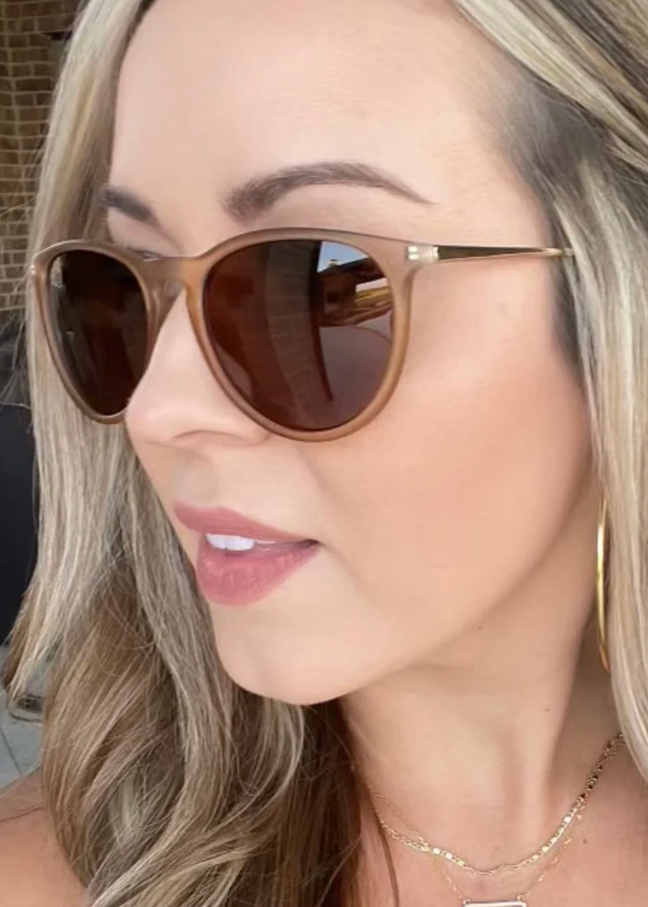 DAX EYEWEAR MIDNIGHT SUNGLASSES - SAND