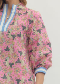 THE HEAVENLY FLORAL TOP