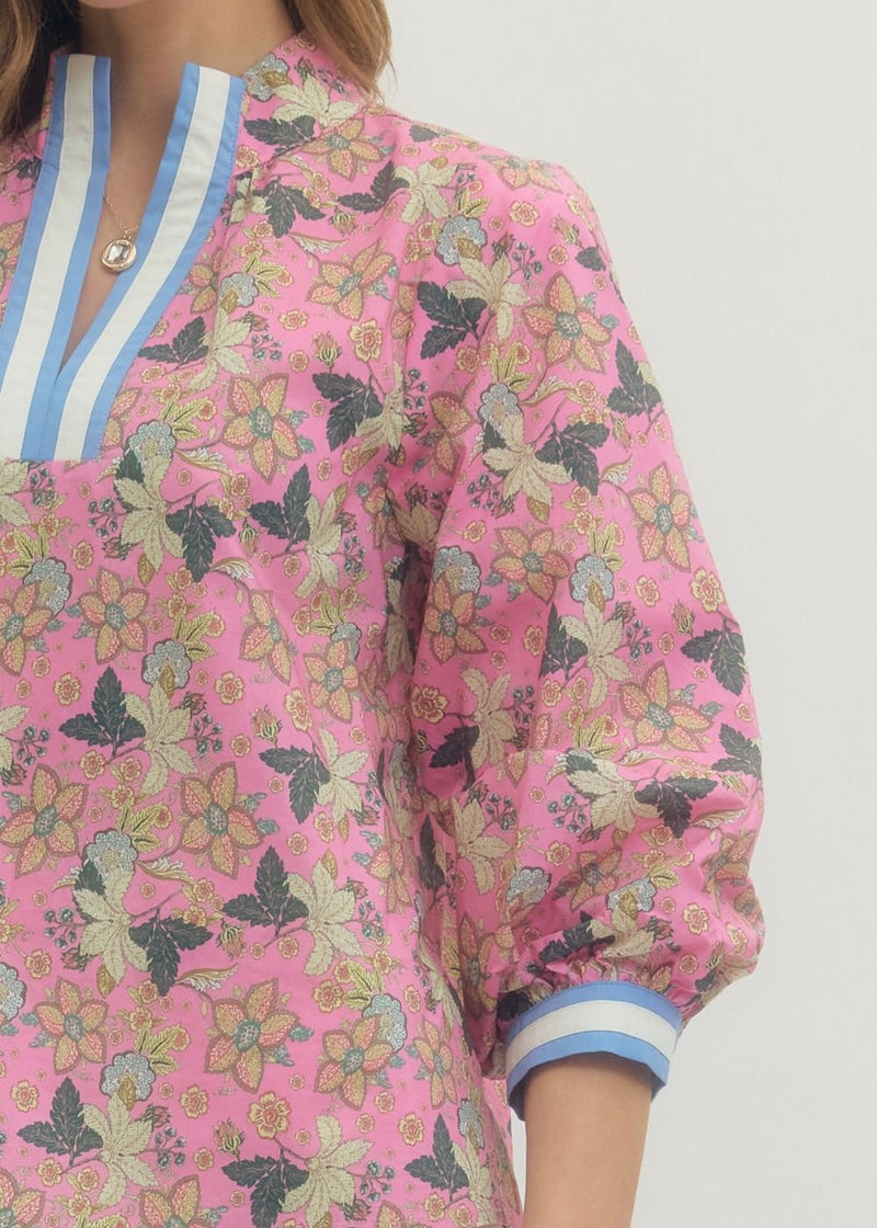 THE HEAVENLY FLORAL TOP