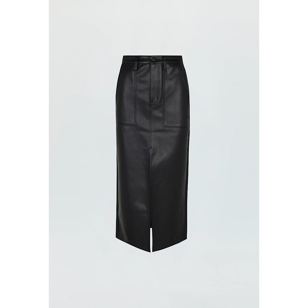 PISTOLA ALICE MIDI SKIRT - SLATE BLACK