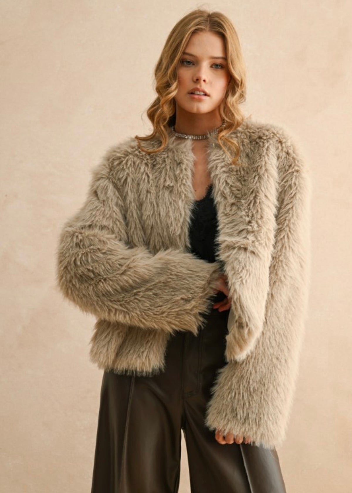 BACK IN TIME FUR JACKET