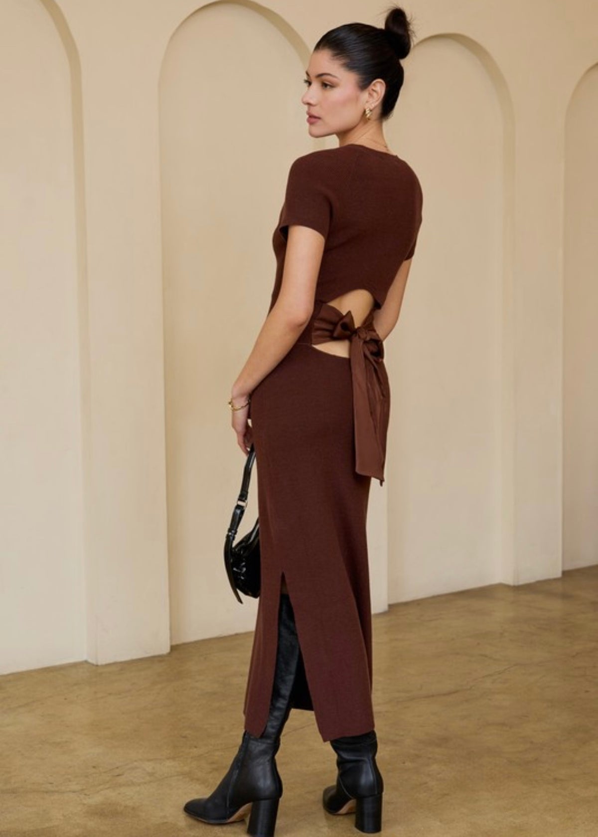 THE LEVA MIDI DRESS
