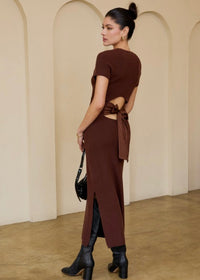 THE LEVA MIDI DRESS
