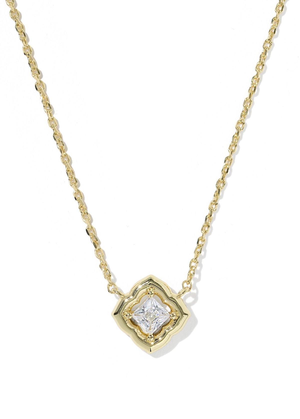 KENDRA SCOTT MALLORY CRYSTAL PENDANT NECKLACE