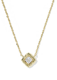 KENDRA SCOTT MALLORY CRYSTAL PENDANT NECKLACE