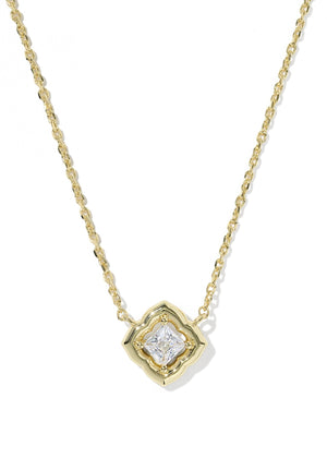 KENDRA SCOTT MALLORY CRYSTAL PENDANT NECKLACE