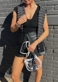 CLEAR SHOULDER PURSE