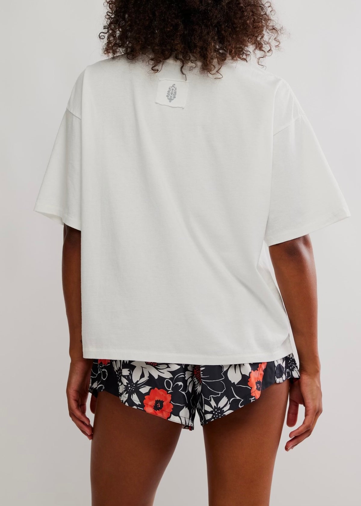 FREE PEOPLE MOVEMENT TACKLE TEE - WHITE