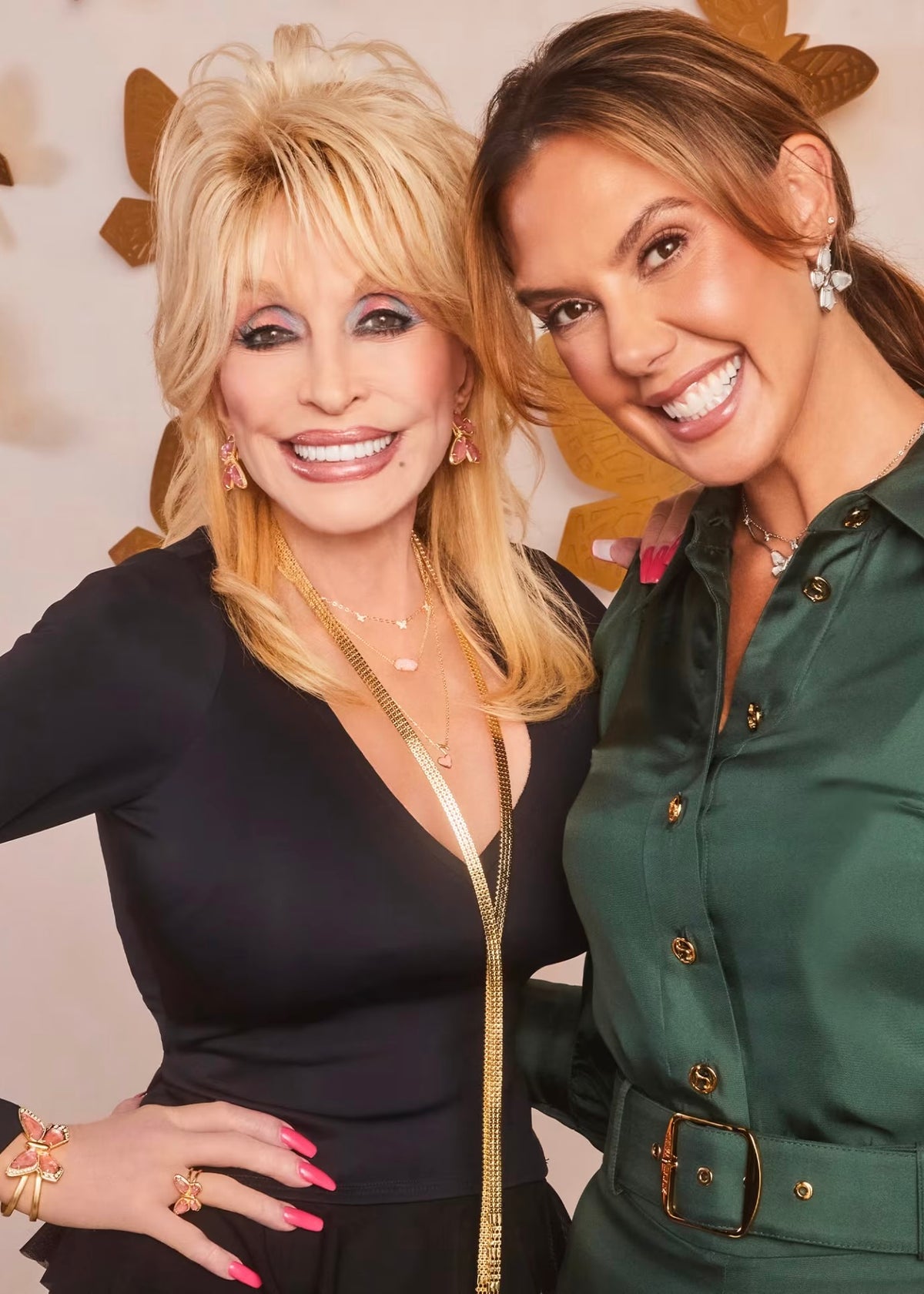 DOLLY PARTON X KENDRA SCOTT ARI HEART MUSIC NOTE SHORT PENDANT NECKLACE