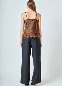 MY WISH LIST SATIN TOP