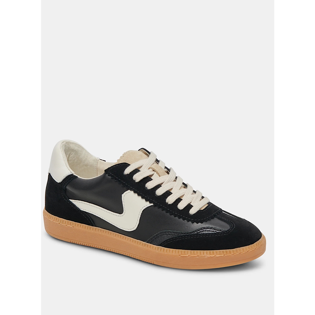 DOLCE VITA NOTICE SNEAKERS - BLACK SUEDE