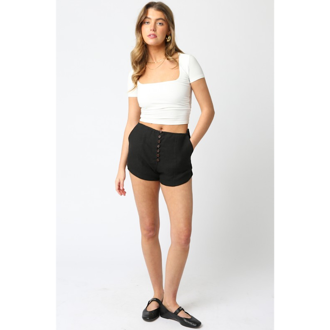THE HAN LINEN SHORTS