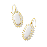 KENDRA SCOTT DANI COLOR BURST FRAME DROP EARRINGS