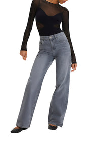 FREE PEOPLE ALL AN ILLUSION BODYSUIT - BLACK
