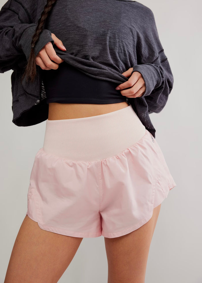 FREE PEOPLE MOVEMENT CARPE DIEM SHORT - ROSEWATER
