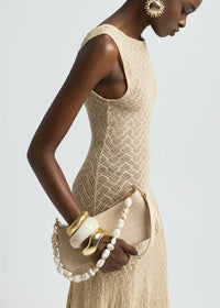 BILLINI JAMIE SHOULDER BAG - NATURAL RAFFIA