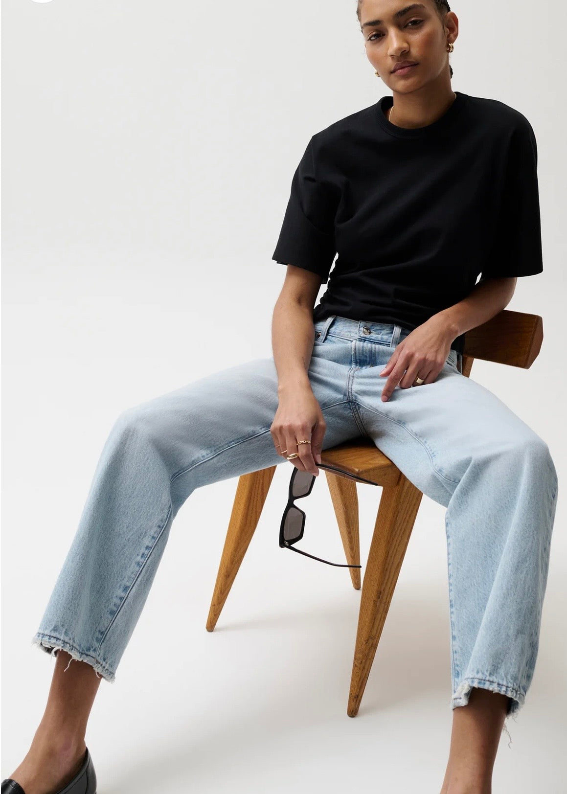 PISTOLA LEXI MID RISE BOWED STRAIGHT - DOLCE VITA VINTAGE