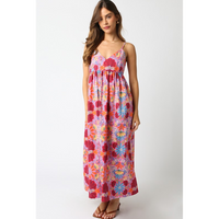 THE FOWLER FLORAL MAXI DRESS