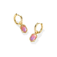 KENDRA SCOTT HALLIE HUGGIE EARRINGS