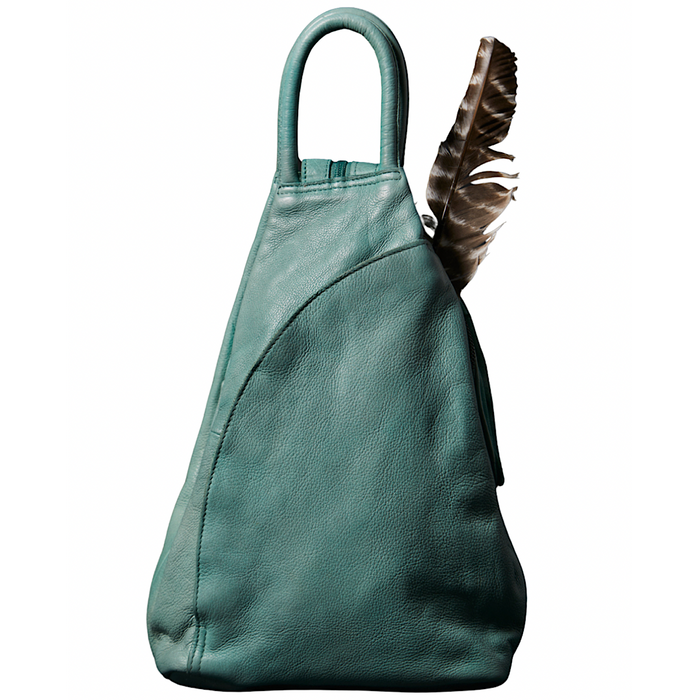 FREE PEOPLE SOHO CONVERTIBLE BAG - PINE