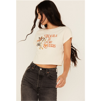 GIRL DANGEROUS TEQUILA IS FOR LOVERS GRAPHIC TEE