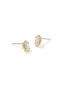 KENDRA SCOTT MINI ELLIE LUXE STUD EARRINGS - GOLD