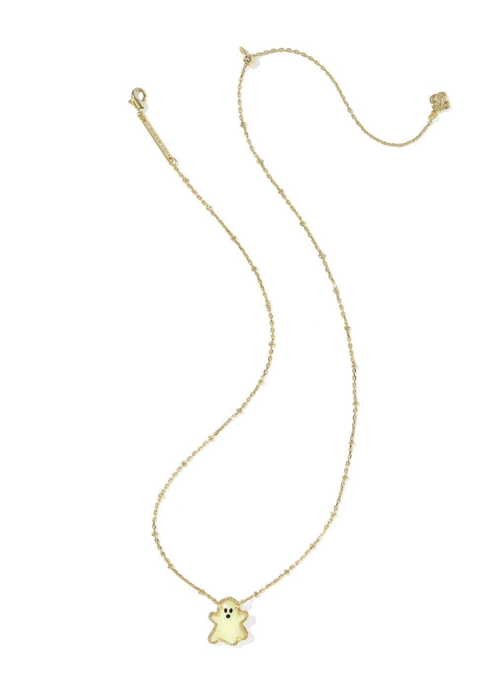 KENDRA SCOTT GHOST SHORT PENDANT NECKLACE