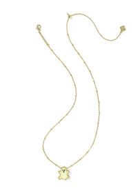 KENDRA SCOTT GHOST SHORT PENDANT NECKLACE