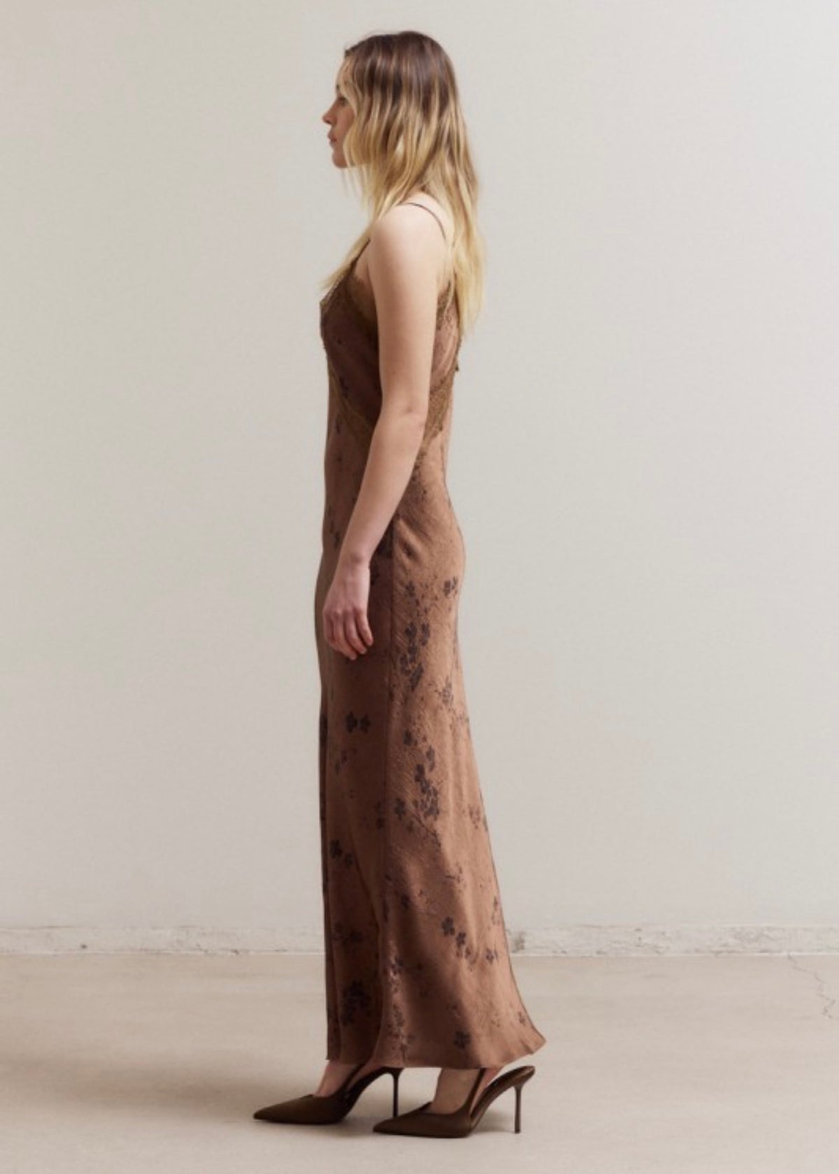 THE SIERRA SATIN MAXI DRESS