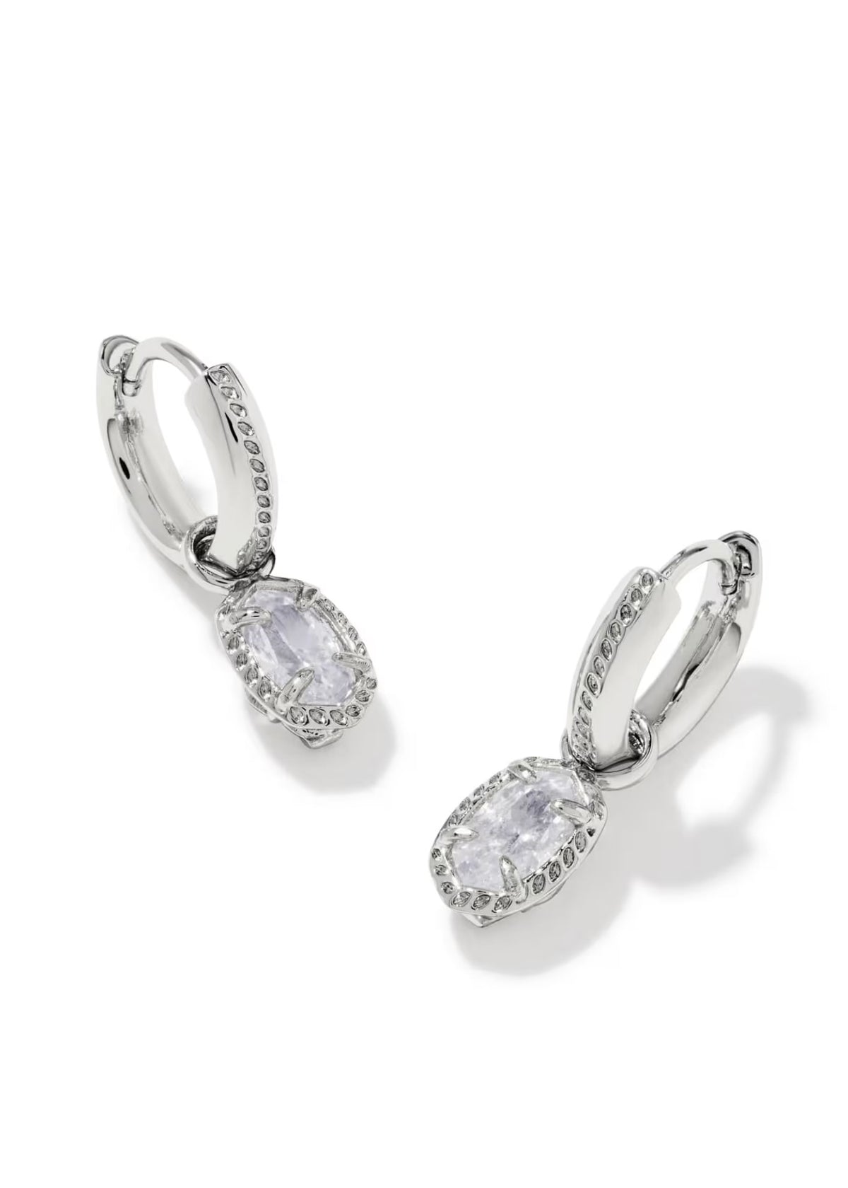KENDRA SCOTT MINI ELLIE LUXE HUGGIE EARRINGS