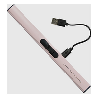 RECHARGEABLE ELECTRIC LIGHTER - BLUSH PINK