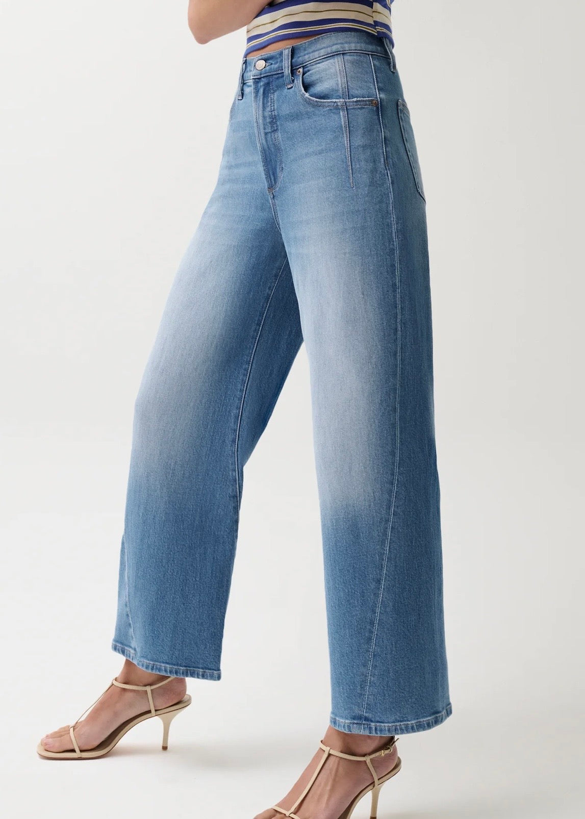 PISTOLA KYRA ANKLE HIGH RISE BOWED ANKLE - HIDDEN GEM
