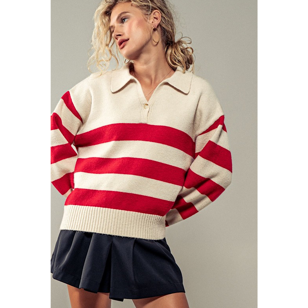 THE POLLY POLO TOP