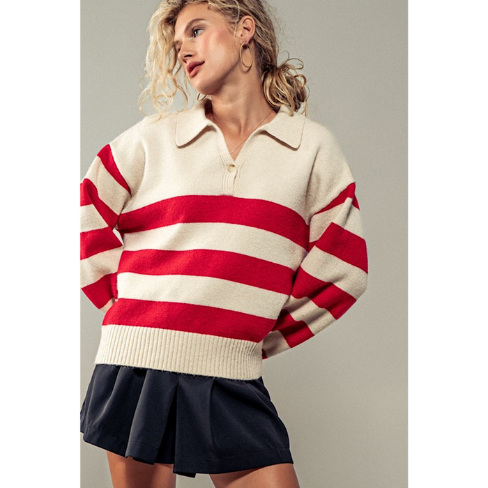 THE POLLY POLO TOP