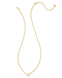 KENDRA SCOTT CROSS PENDENT NECKLACE IN GOLD