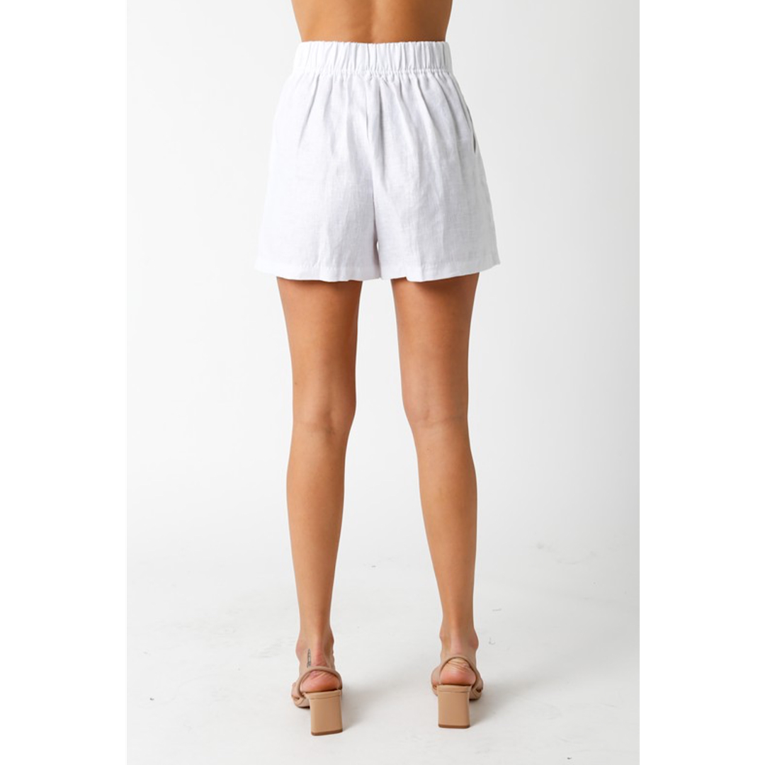 THE JOLIE LINEN SHORTS