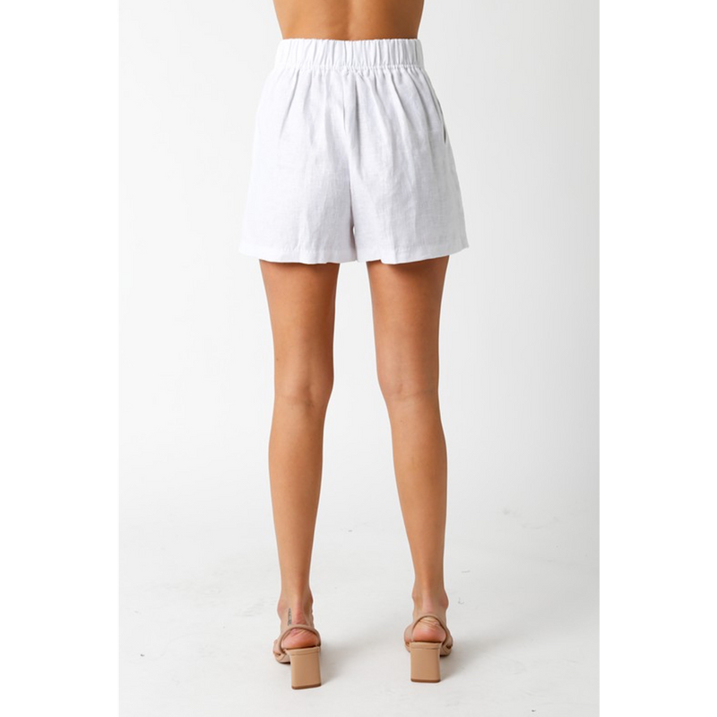 THE JOLIE LINEN SHORTS