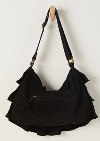 FREE PEOPLE RAE SHOULDER BAG - BLACK