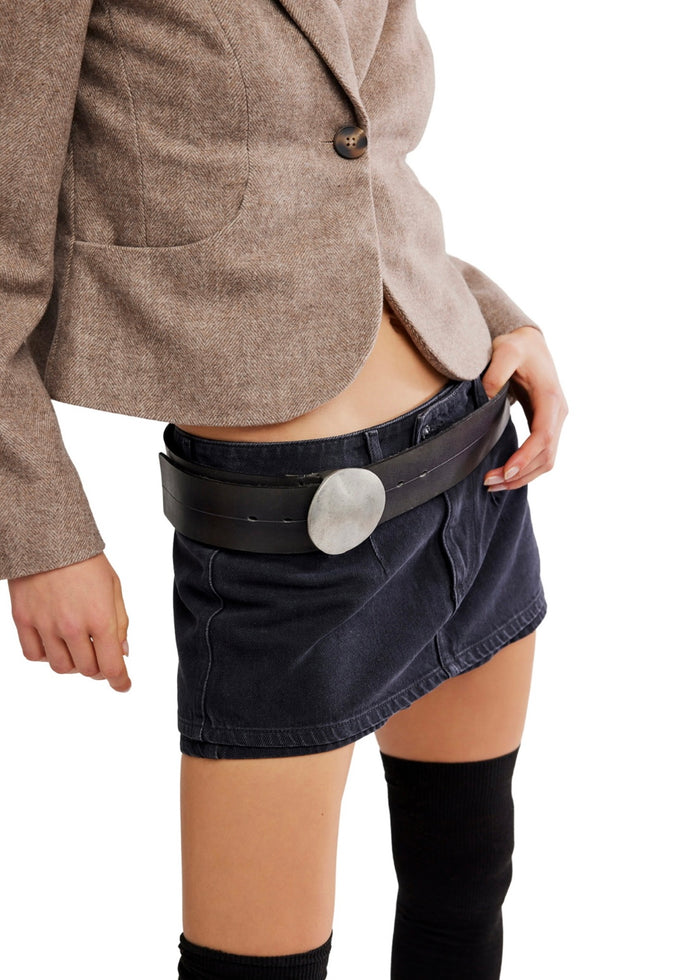FREE PEOPLE NORFOLK HIP BELT - BLACK