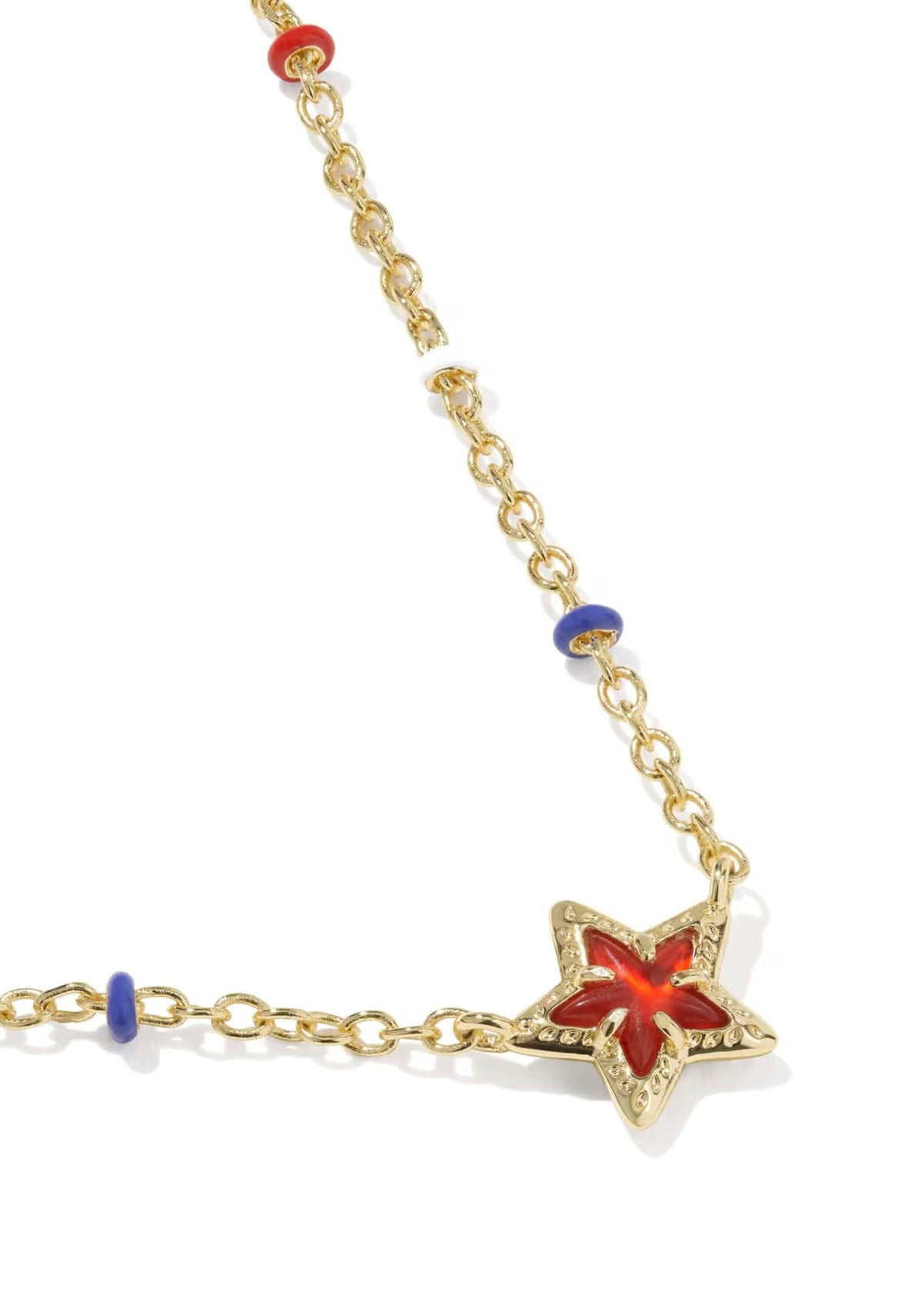 KENDRA SCOTT MINI CASSIDY SHORT PENDANT NECKLACE - GOLD